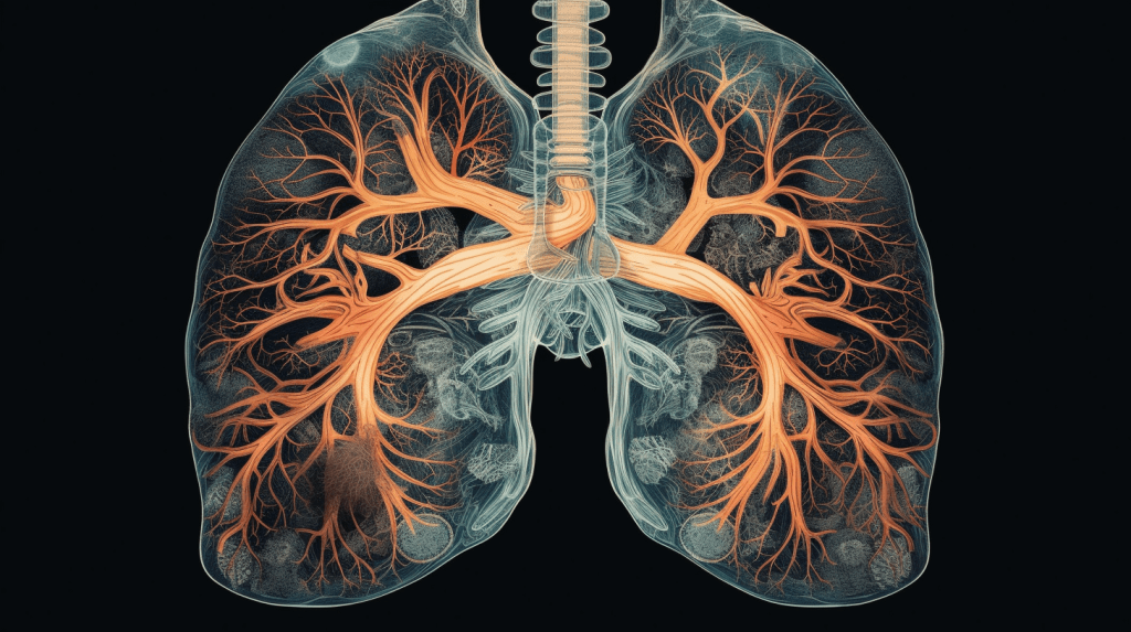 a illustration of lung